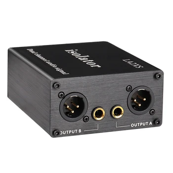 1 Kos LA2XS Zvočni Izolator Zmanjšanje Šuma Filter Odpravlja Trenutno Hrupa Dual-Channel Audio Izolatorji