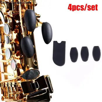 1Set Saksofon Ostalim Prstom Saksofon Palec Ostalo Palm Blazine Tipko Silikonski Prst Protector za Alto Tenor Sopranski Saksofon