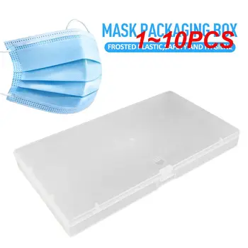 1~10PCS Motnega, Plastična Škatla Masko Udobje Visoke Kakovosti Vlage-dokazilo, Embalažo, Modni Prenosna Škatla za Shranjevanje