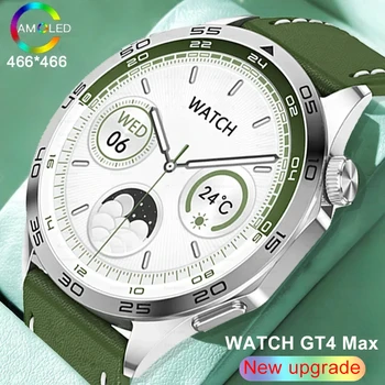2024 GT4 Pro Max Pametno Gledati Moške Srčni utrip 1.43 Palčni 466*466 AMOLED HD Zaslon, Vedno Zaslonu Bluetooth Klic Smartwatch Za IOS
