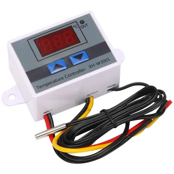 220V Digitalni LED Temperaturni Regulator 10A Termostat za Nadzor z Stikalo Digitalni Prikaz Inkubacije Krmilnik
