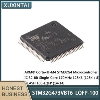 5Pcs/Veliko Novo Izvirno STM32G473VBT6 STM32G473 Mikrokrmilnik IC 32-Bit Single-Core 170MHz 128KB (128K x 8) FLASH 100-LQFP