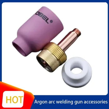 Argon Obločno Varjenje Pištola Dp-18 Z Filtra Priključek Za Telo Tokokroga Visoke Temperature Odporen Argon Obločno Varjenje Porcelana Šoba