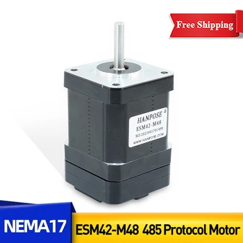 Brezplačna dostava za Zaprto zanko integriran Motor ESM42-M48 1.8 52N.CM za 3D tiskalnik 485 komunikacijski protokol, steper motornih