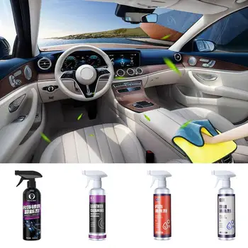 Car Interior Cleaner 500 ml Podrobno Usnja Plastičnih Restavrator Avto lak In Popravila Premaz Renovator Auto Izdelki za Čiščenje