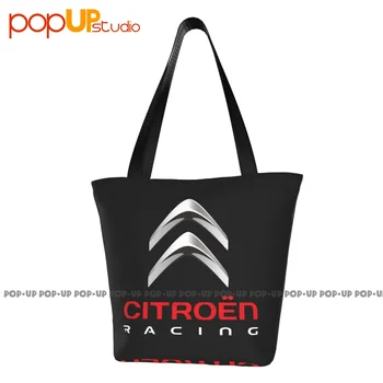 Citroen Racing Logotip Potovalne Torbe Priročna Nakupovalna Torba Z Živili Vrečko
