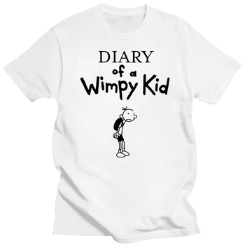 Diary Of A Wimpy Kid Zgleduje Po Svetovni Dan Knjige Otroci T Shirt Nova Moda Za Moške Črne
