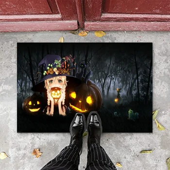 Halloween Grozo Tri-Dimenzionalni Preprogo Kopel Ne Zdrsne Vpojno Blazinico Za Dom, Kuhinjo, Spalnico Halloween Dekoracijo Stopala Mat
