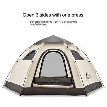 Hispeed šotor outdoor prenosna zložljiva samodejno park rainproof oprema za taborjenje