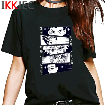 Kawaii Hunter X Hunter Tshirt Moški Kratek Rokav Killua Zoldyck T-shirt HXH Hisoka T Shirt Anime Manga Hip Hop Vrhovi Tee Majica Moški