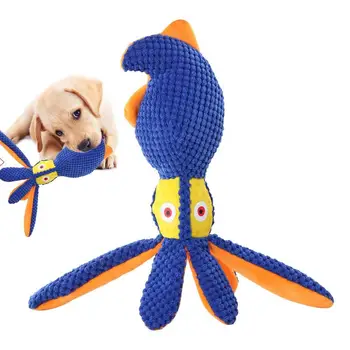 Kuža Hobotnica Plushie Hišnih Mačk Pes Zagotavlja Igrača Plushie Dihanje Interaktivne Igrače, Igrače, Žvečiti Pes Spremljevalec Za Srednja Majhna