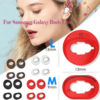 Mehke Silikonske Čepkov Kritje Eartips Ušesni Čepi za SAMSUNG -Galaxy Brsti živo Brezžične Slušalke