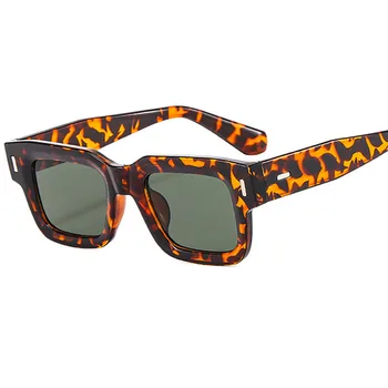 Moda Kvadratnih sončna Očala Ženske blagovne Znamke Ins Priljubljen Retro Punk Očala Moških Odtenki UV400 Kovice sončna Očala Proti Ultravijoličnim