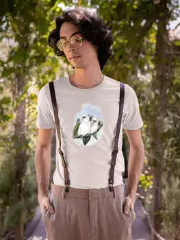 Pastelnih Papige Iv T-shirt za Moške -John Gould Modelov
