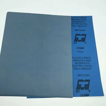 Pesek Papir Visoke kakovosti šmirgl papir 1 List 1000/2000/5000/7000 Pesek za Mokro/Suhi Pesek Papir za Kovino in Les