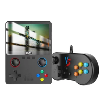 Prenosni X6-Ročni Igri Igralec Z 10000+ Igre, 3,5-Palčni Zaslon IPS 11 Simulatorji Dvojni Igralec GBA Video Igra Konzola
