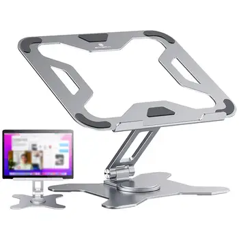 Prenosnik Tablet Stand Prenosni Tablični Stojalo 360-Stopinjski Vrtečih Laptop Biti Nastavljiva Po Višini Desk Laptop Stand Ergonomska Prenosnik