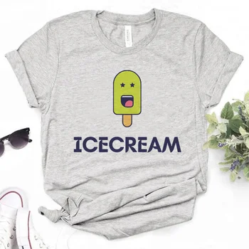 Sladoled, t-majice, ženske, smešne majice dekle Japonski anime oblačila