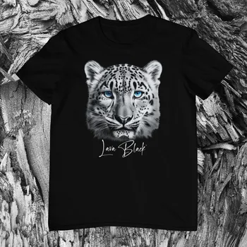 Snow leopard T Shirt ljubimec obraz darilo divje narave design