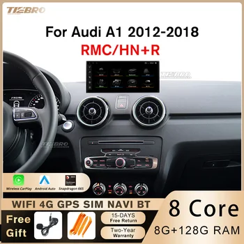 TIEBRO 10.25 palčni Android12 avtoradia Za Audi A1 LHD 2012-2018 8+128G Multimedijski Predvajalnik Carplay Auto glavne enote GPS, Bluetooth, DSP