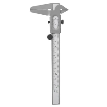 Visoka Natančnost z Dvojno Obsega Kovinski Vernier Kaliper Mikrometer Merilnik za Merjenje Orodje 0-5 Cm/0-120 mm Trajne