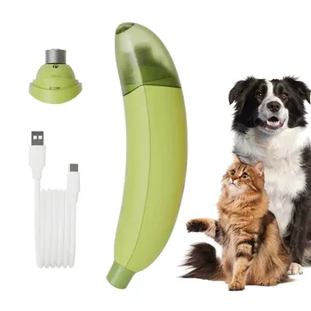 Za polnjenje Pet banana nohtov ostra mačka lepoto in čiščenje nohtov striženje psov električni manikura hišne potrebščine